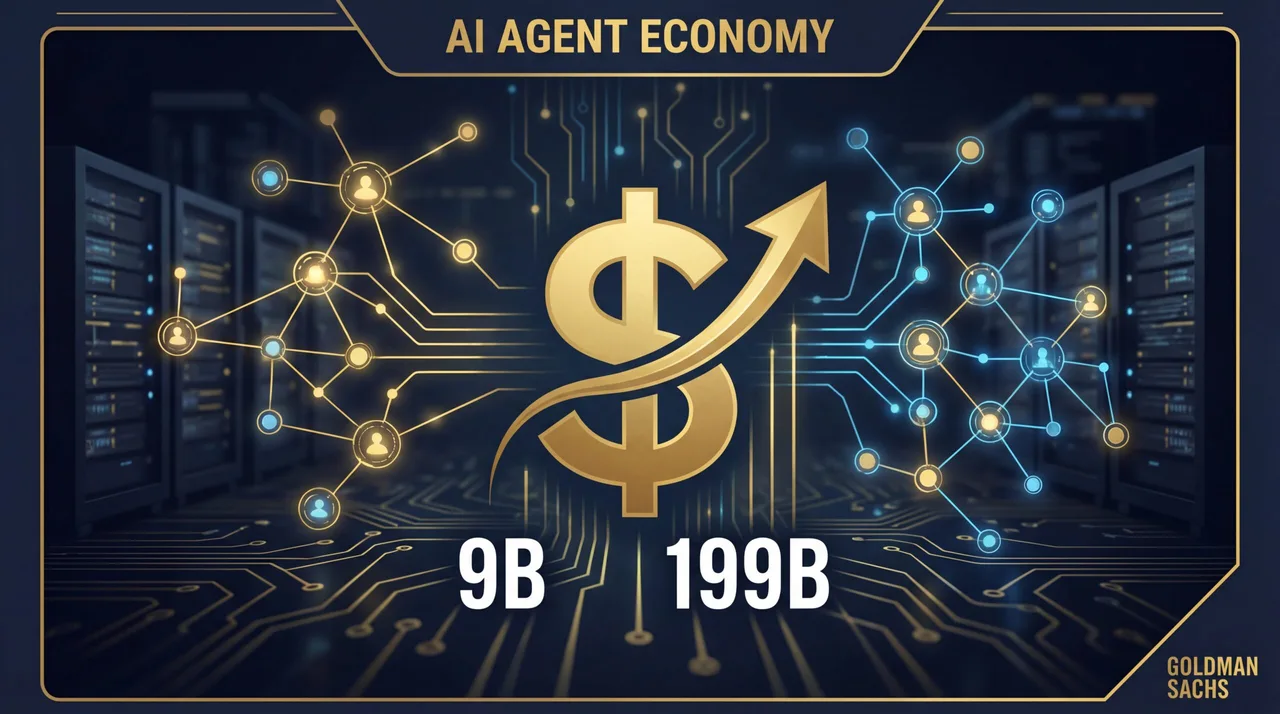 AI Agent Ekonomisi: $9B'dan $199B'a Goldman Sachs Ne Diyor?