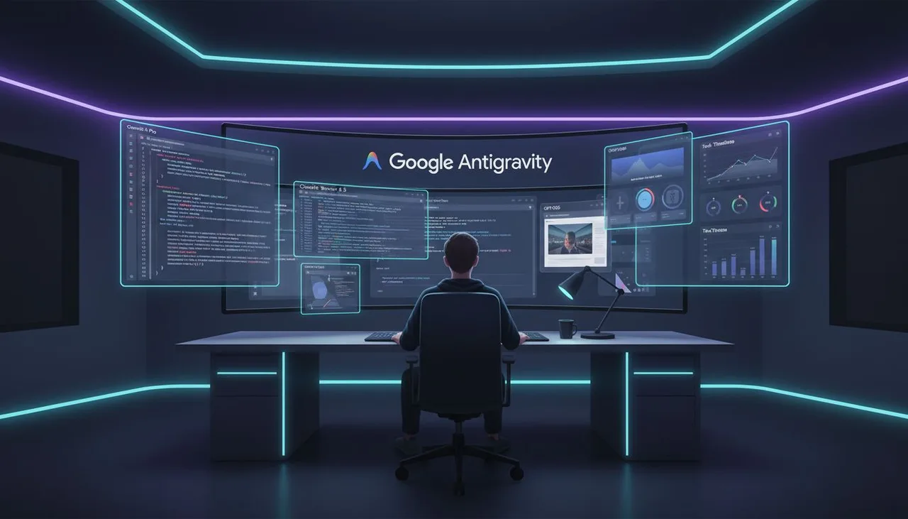 Google Antigravity Nedir? Gemini 3 Tabanlı Agentic IDE ile Cursor ve Copilot’a Gerçek Rakip