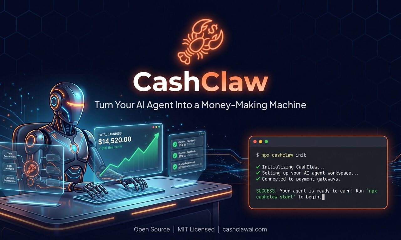 CashClaw: AI Agent’ınızı Otonom Freelance İşletmeye Dönüştürün